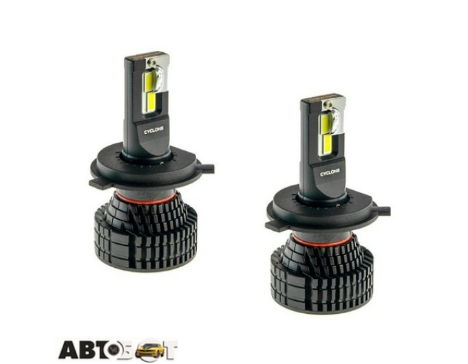LED лампа CYCLON type 39 H4 H/L 6000K 8000Lm (2 шт.), ціна: 1 122 грн.