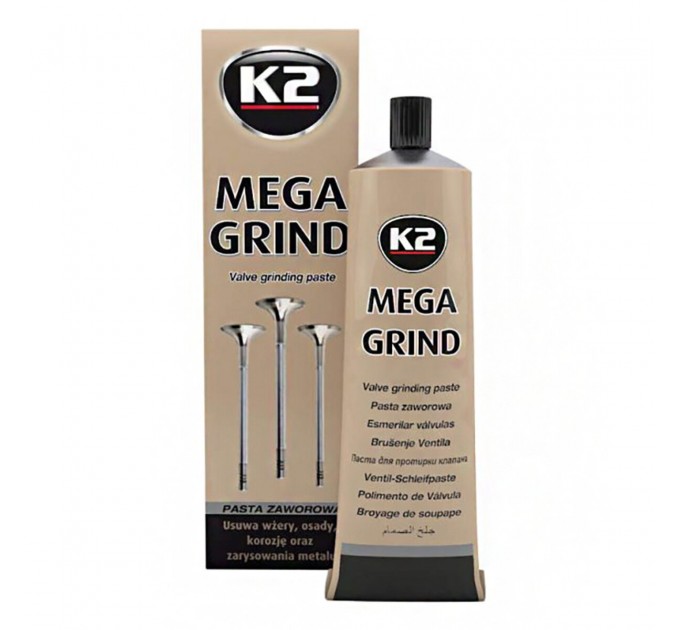 Паста для притирки клапанов K2 Mega Grind 100г, цена: 144 грн.