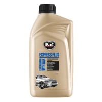Автошампунь K2 Express Plus с воском белый 1л