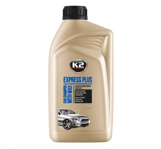 Автошампунь K2 Express Plus с воском белый 1л, цена: 93 грн.
