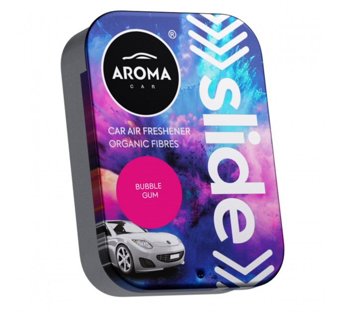 Ароматизатор Aroma Car Organic Slide 30г - Bubble Gum сухой, цена: 181 грн.