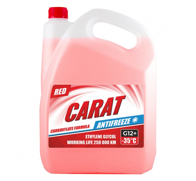 Антифриз Carat Red G12+ червоний готовий 9кг, ціна: 815 грн.