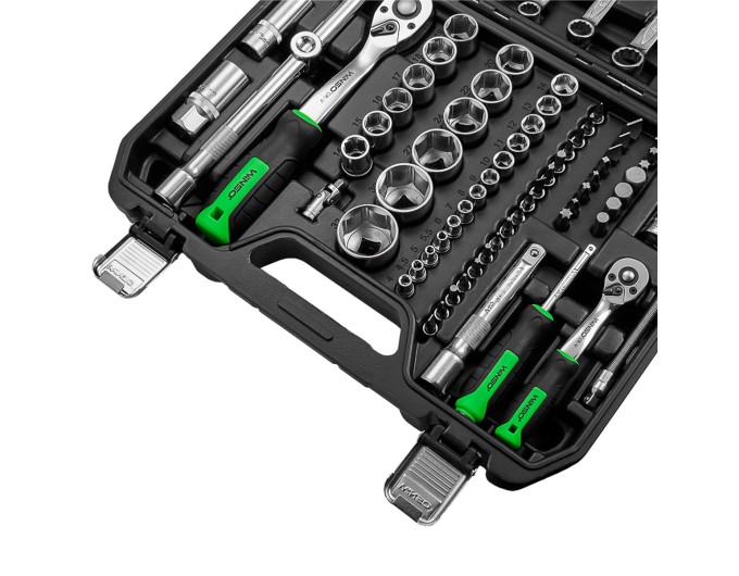 Професійний набір інструментів в кейсі Winso Pro 1/2", 1/4" 72 T, CR-V, 82од., ціна: 3 448 грн.