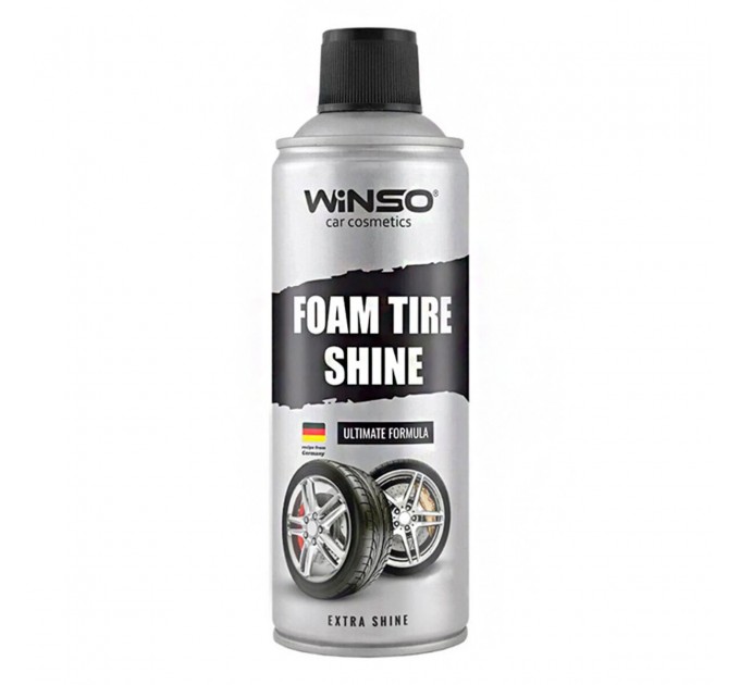 Чорнитель для шин Winso Foam Tyre Shine 450мл, ціна: 157 грн.