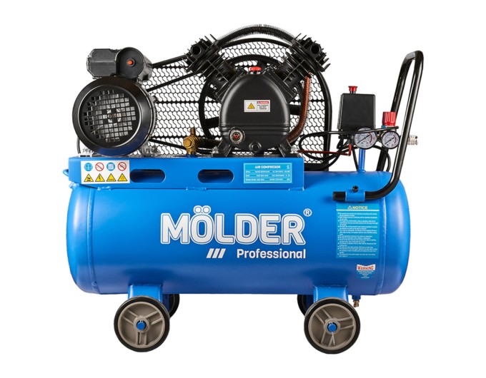 Компрессор воздушный Molder с ресивером 50л, 202л/мин, 1500Вт, цена: 18 063 грн.