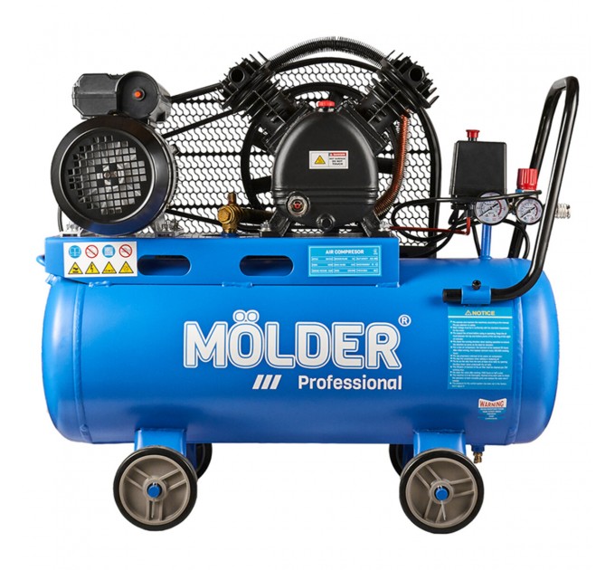 Компрессор воздушный Molder с ресивером 50л, 202л/мин, 1500Вт, цена: 18 063 грн.