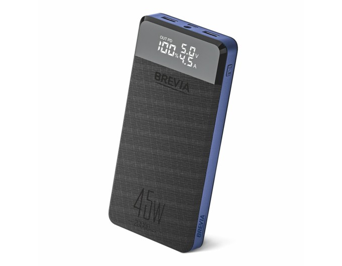 Повербанк (Power Bank) Brevia 20000mAh 45W Li-ion, LCD черный, цена: 1 549 грн.