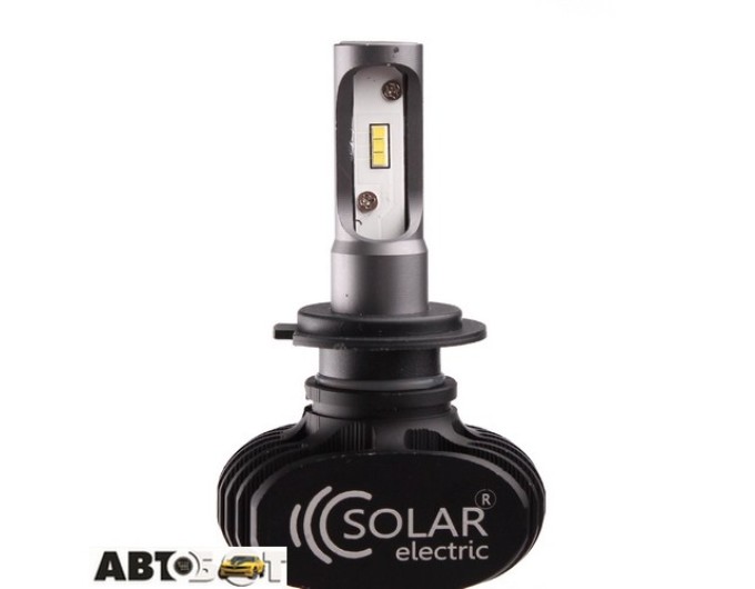 LED лампа SOLAR H7 6000K 4000Lm CSP 12/24V 8107 (2 шт.), ціна: 879 грн.