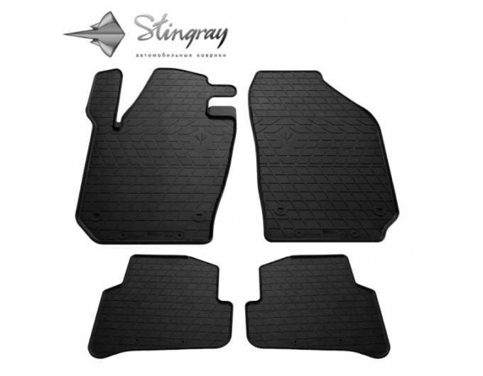 Skoda Fabia III (2014-...) комплект ковриков с 4 штук (Stingray), цена: 2 036 грн.
