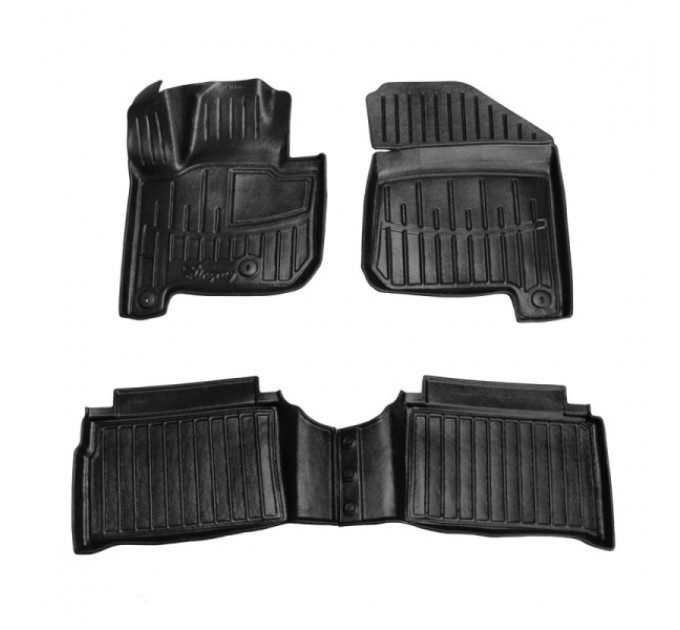 Kia Soul EV (2014-2019) комплект 3D ковриков с 4 штук (Stingray), цена: 1 870 грн.