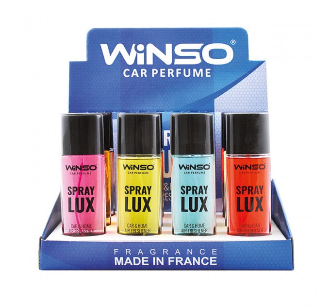 Ароматизатор Winso Lux Spray MIX №2, 55ml, 12шт набор, цена: 1 739 грн.