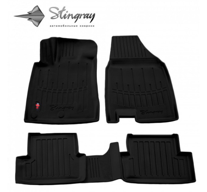 Nissan Qashqai (2007-2014) комплект 3D ковриков с 4 штук (Stingray), цена: 1 480 грн.