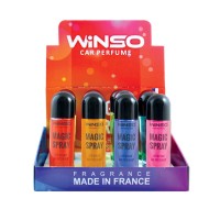 Ароматизатор Winso Magic Spray MIX №1, 30мл, 12шт набір