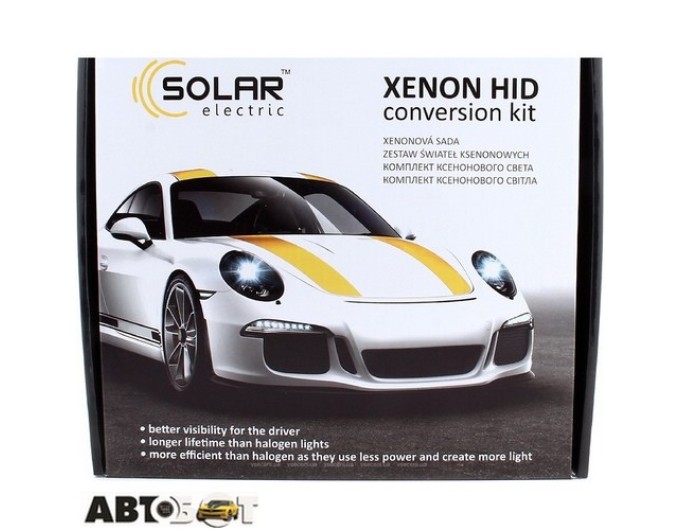 Комплект ксенону SOLAR H27/2 5000K 35W Ballast 4250, ціна: 911 грн.