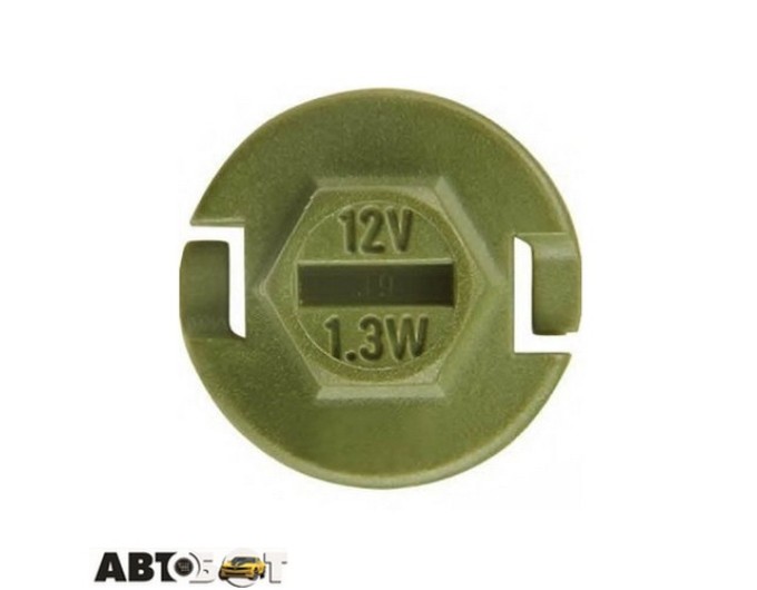 Лампа накаливания Narva Bax 8.4d olive green 12V 1.3W 17047CP (1 шт.), цена: 28 грн.