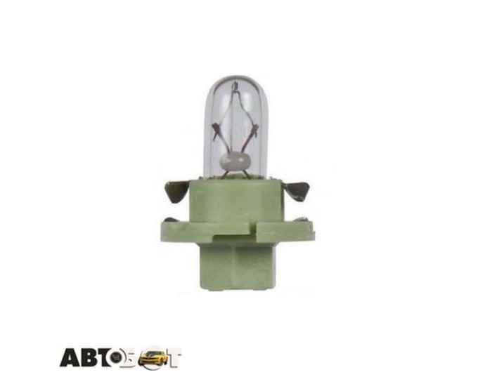 Лампа розжарювання Narva Bax 8.4d light green 12V 2W 17054CP (1 шт.), ціна: 34 грн.