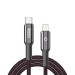 Кабель Brevia Type-C to Lightning 30W 1,2м, черный box, цена: 338 грн.