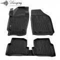 Skoda Fabia III (2014-...) комплект 3D ковриков с 5 штук (Stingray), цена: 1 870 грн.