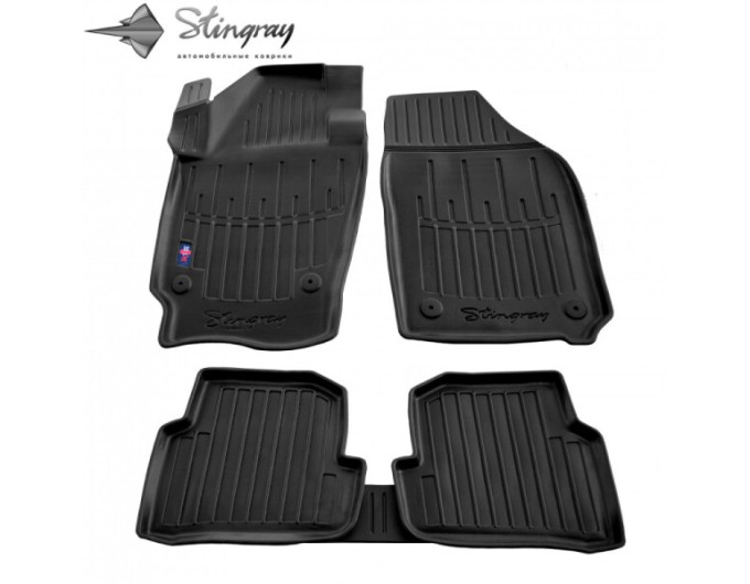 Skoda Fabia III (2014-...) комплект 3D ковриков с 5 штук (Stingray), цена: 1 870 грн.