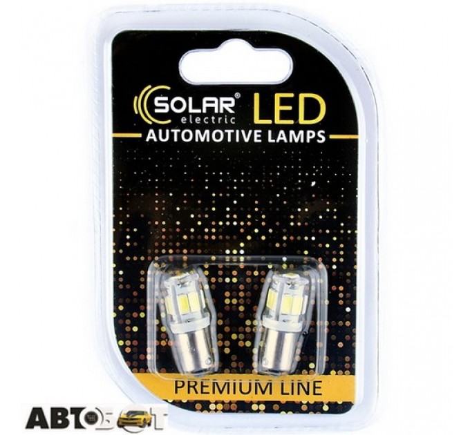 LED лампа SOLAR T8.5 BA9s 12V 9SMD 5730 white SL1335 (2 шт.), цена: 64 грн.