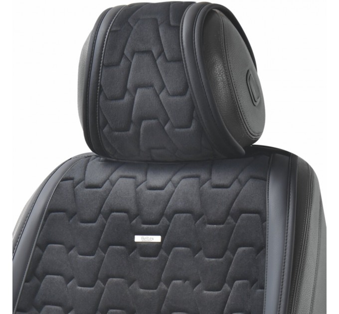 Премиум накидки для передних сидений BELTEX Chicago, black 2шт, цена: 2 677 грн.