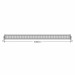 Фара светодиодная Brevia Cree Combo 240W (80x3W), 22400Lm, 1065x82x90мм, 1шт, цена: 4 542 грн.