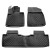 Xpeng G9 (2023-...) комплект 3D килимків з 3 штук (Stingray)