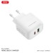 Сетевое зарядное устройство XO L137 PD20W/QC18W 1USB-A+1USB-C белый, цена: 199 грн.