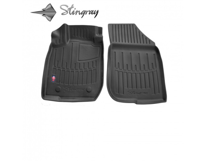 Dacia Duster (2015-2018) (2WD) комплект 3D ковриков с 2 штук (Stingray), цена: 1 137 грн.