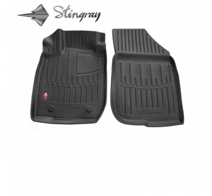 Dacia Duster (2010-2015) (2WD) комплект 3D ковриков с 2 штук (Stingray), цена: 900 грн.