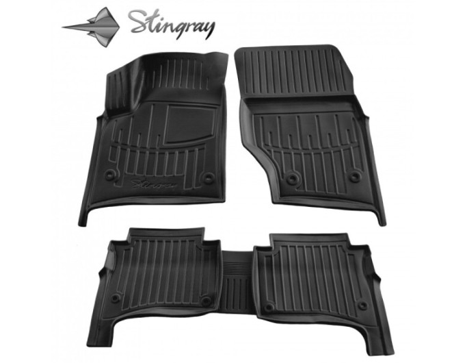 Volkswagen Touareg I (7L) (2002-2010) комплект 3D килимків з 5 штук (Stingray), ціна: 1 870 грн.