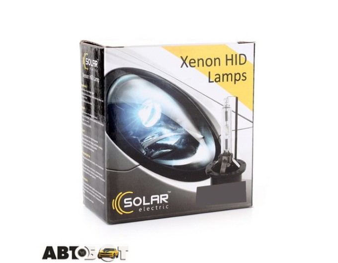 Ксенонова лампа SOLAR D1S(PK32d-2) 6000K 8116 (2шт.), ціна: 1 297 грн.
