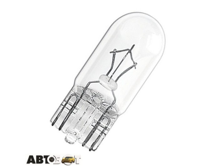 Лампа накаливания Osram W2.1x9.5d 12V 2W 2820-UNV (1 шт.), цена: 34 грн.