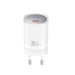 Сетевое зарядное устройство XO CE20 PD30W/PPS33W 1USB-C + Lightning кабель белый, цена: 409 грн.
