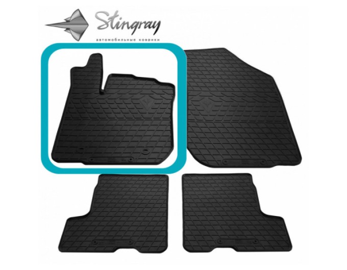 Dacia Renault Sandero Stepway II (2012-2020) коврик передний левый (Stingray), цена: 989 грн.