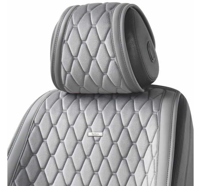 Комплект преміум накидок для сидінь BELTEX New York, grey, ціна: 5 213 грн.