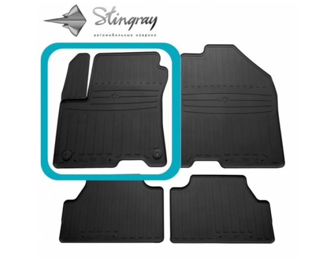 Hyundai Kona Electric (2018-...) килимок передній лівий (Stingray), ціна: 1 036 грн.
