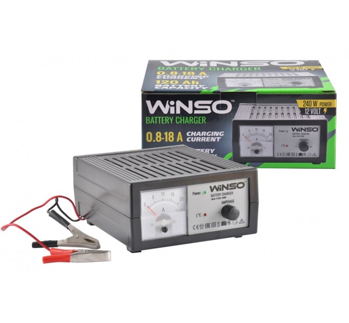 Зарядний пристрій АКБ Winso 12В 120А·год 18А, ціна: 1 488 грн.
