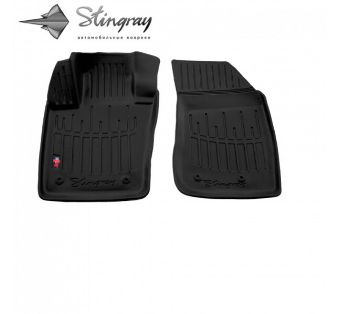 Fiat 500X (2014-...) комплект 3D килимків з 2 штук (Stingray), ціна: 786 грн.
