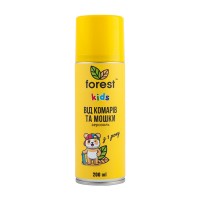 Спрей-репеллент Forest Kids от комаров и мошки 200мл аэрозоль