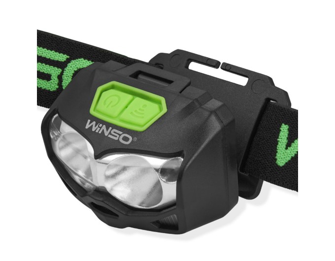Фонарь налобный Winso Pro 500Lm, 2x5W CREE XTG, 1200mAh/3xAAA, с сенсором белый/красный, цена: 702 грн.