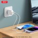 Сетевое зарядное устройство XO L114 PD20W/QC18W + Lightning кабель белый, цена: 279 грн.