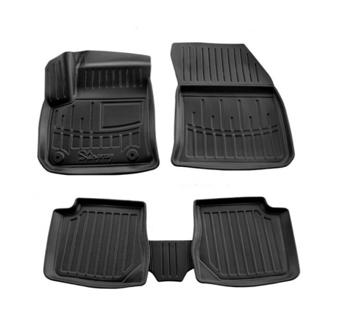 Citroen e-C4 X (2022-...) комплект 3D килимків з 5 штук (Stingray), ціна: 1 870 грн.