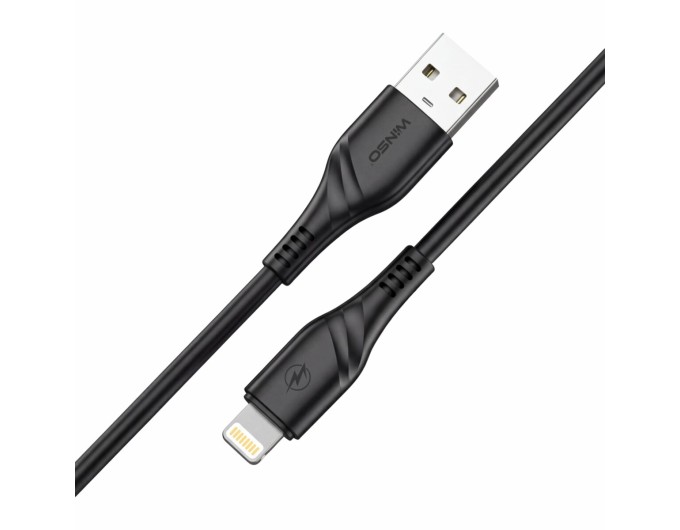 Кабель Winso Pro USB to Lightning PVC 2м чорний, ціна: 81 грн.