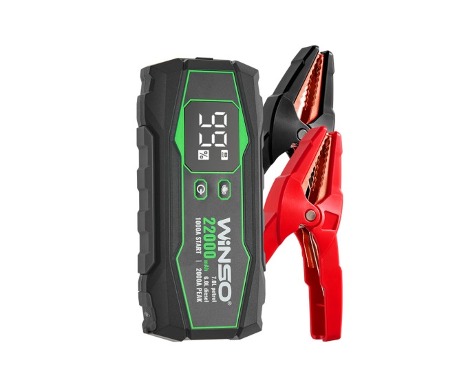Пусковое устройство Winso Jump Starter 1000/2000A 22000mAh, цена: 4 482 грн.