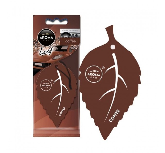 Ароматизатор Aroma Car Leaf - COFFE, ціна: 42 грн.