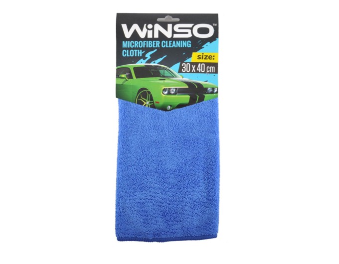 Тряпка из микрофибры Winso, 30x40см, синяя, цена: 38 грн.