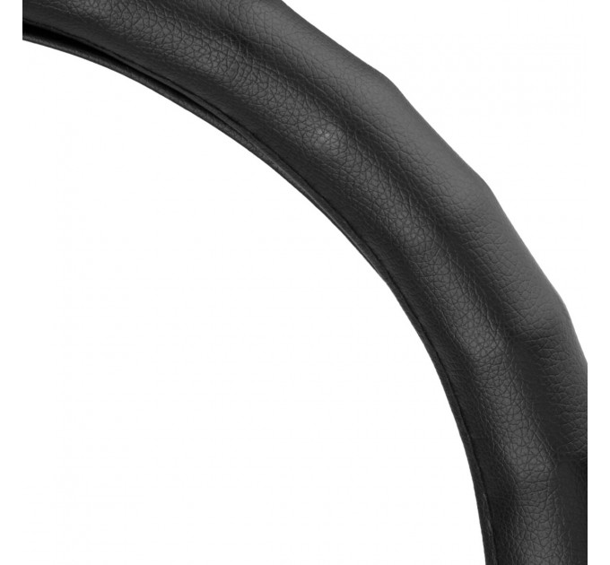 Чохол на кермо Carlife 37-39см, екошкіра, чорний, один шов SW142M, ціна: 252 грн.