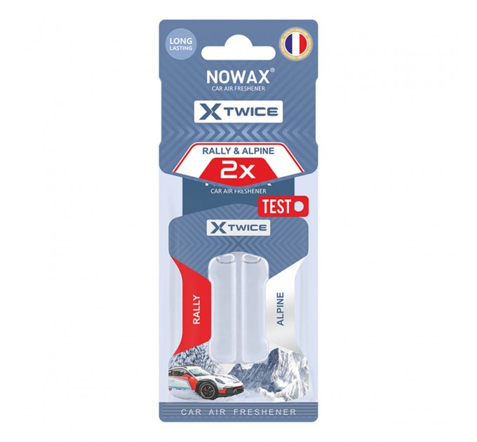 Ароматизатор с двойной капсулой Nowax X Twice - Alpine & Rally, цена: 69 грн.