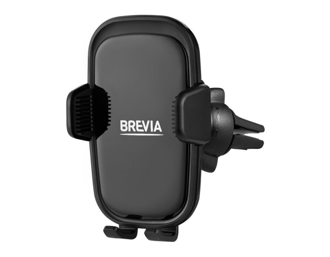 Тримач телефону автомобільний Brevia AirClip GlossHold на дефлектор, ціна: 329 грн.